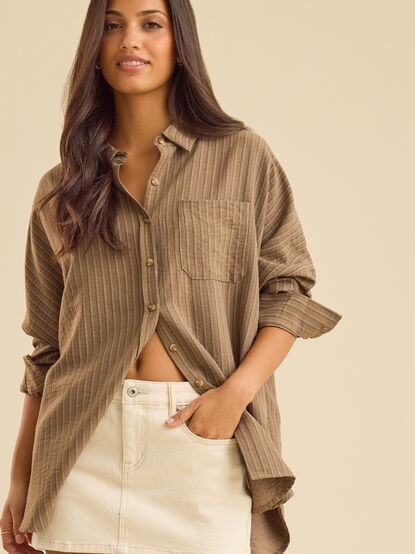 Beatrice Denim Mini Skirt - TULLABEE