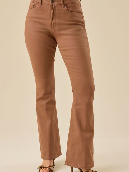 Ariella High Rise Flare Jeans - TULLABEE