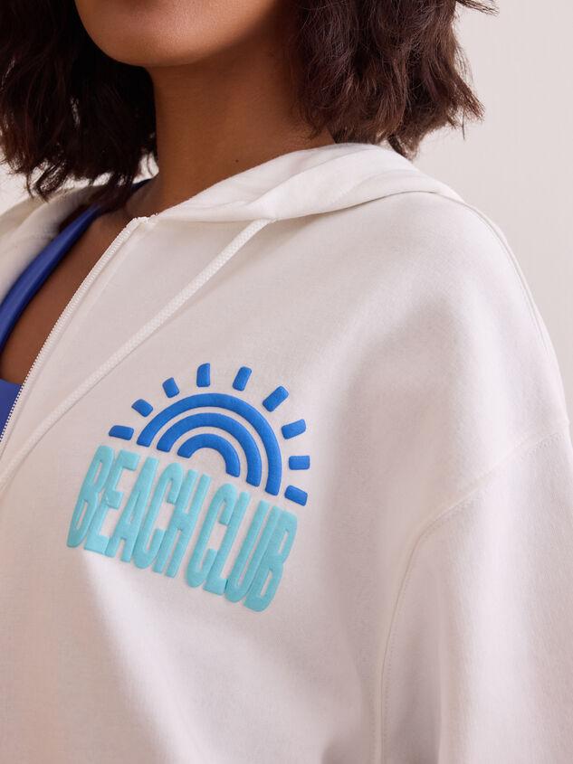 89 Beach Club Full Zip Detail 3 - TULLABEE