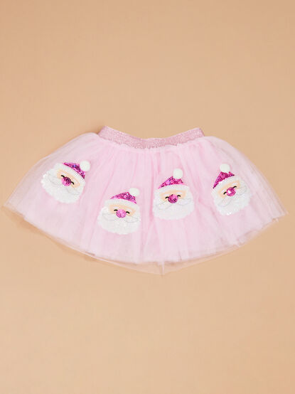 Sequin Santa Tutu Skirt by Mudpie - TULLABEE
