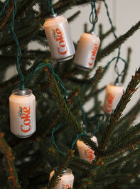 Diet Coke Christmas String Lights Detail 2 - TULLABEE