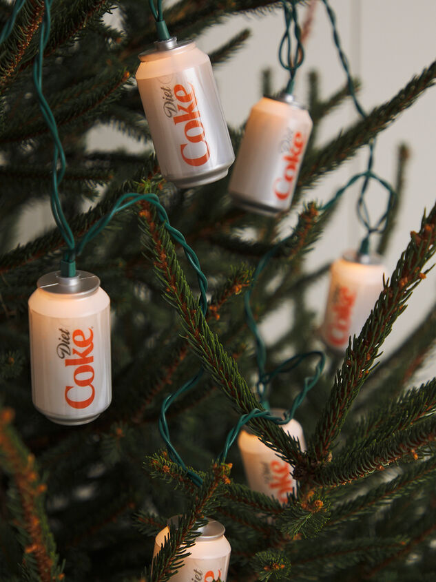 Diet Coke Christmas String Lights Detail 2 - TULLABEE