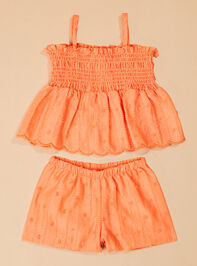 Clementine Fuzzy Dot Set - TULLABEE