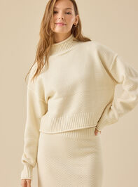 Shay Mock Neck Sweater Detail 5 - TULLABEE