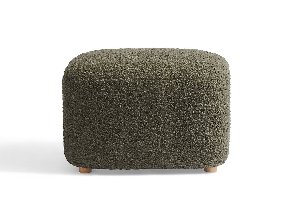 Spruce Upholstered Ottoman - TULLABEE - 