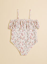 Layla Floral Baby Swimsuit by Rylee + Cru Detail 2 - TULLABEE