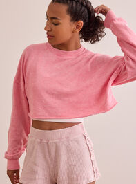 Lock In Cropped Pullover - TULLABEE