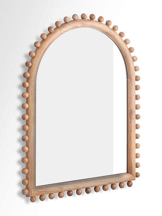 Lotus Wood Mirror Detail 3 - TULLABEE