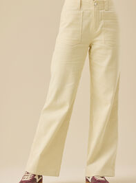 Adylan Corduroy Crop Pant Detail 3 - TULLABEE