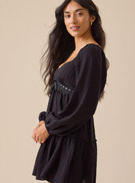 Jasmine Mini Dress Detail 3 - TULLABEE