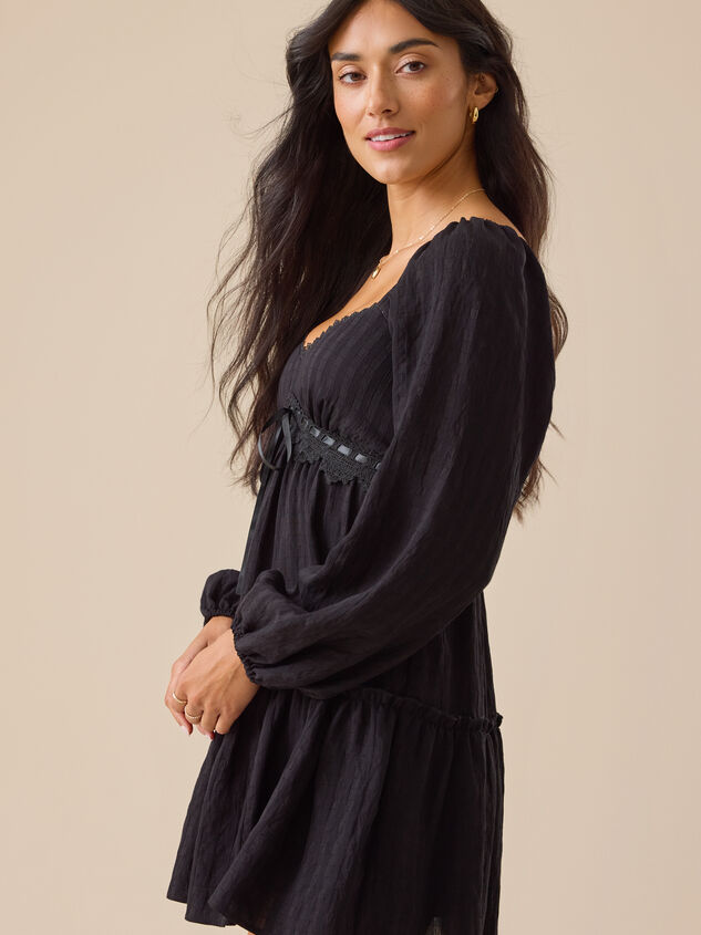 Jasmine Mini Dress Detail 3 - TULLABEE