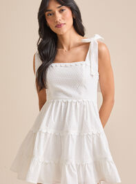 Ava Clip Dot Mini Dress - TULLABEE