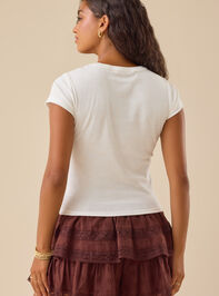 Western Bear Baby Tee Detail 4 - TULLABEE