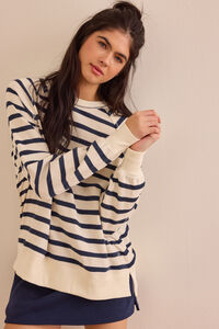 Warm-up Stripe Pullover - Altar'd State
