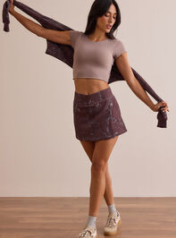 Supersoft Camo Crossover Skirt - TULLABEE