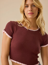 Laikyn Ribbed Top - TULLABEE