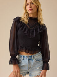 Genesis Lace Flowy Blouse - TULLABEE