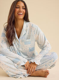 Junia Patchwork Sleep Top - TULLABEE