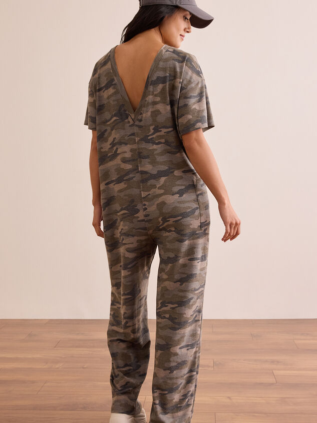 Hang Tough Short Sleeve Jumpsuit Detail 4 - TULLABEE