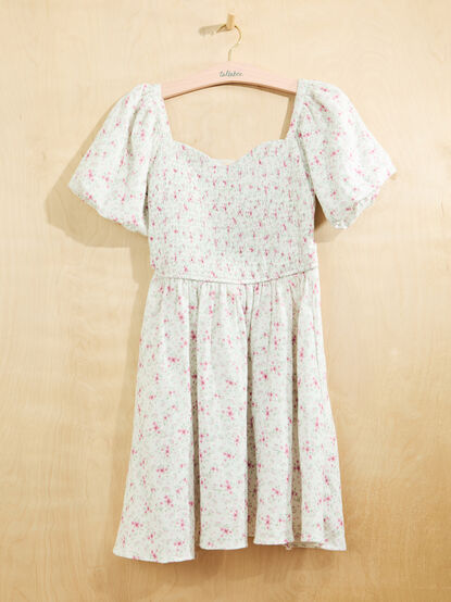 Stacey Floral Mama Mini Dress - TULLABEE