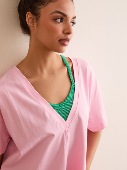 Hang Tough Reversible Tee Romper - TULLABEE