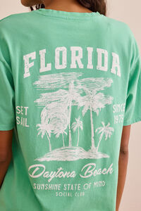 Daytona Beach Oversized Tee Detail 5 - Altar'd State