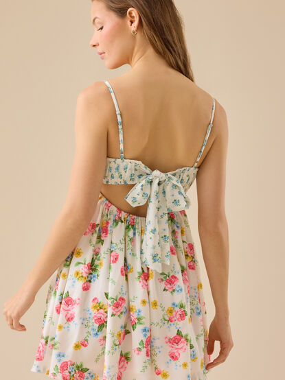 Laryna Floral Mini Dress - TULLABEE