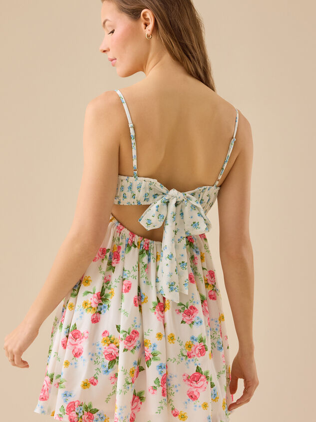 Laryna Floral Mini Dress - TULLABEE