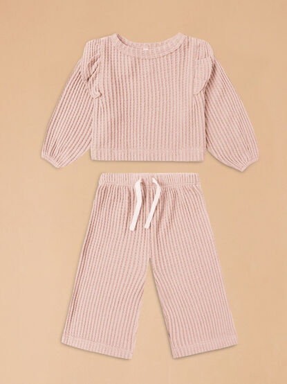 Nora Top and Pants Set by Quincy Mae - TULLABEE