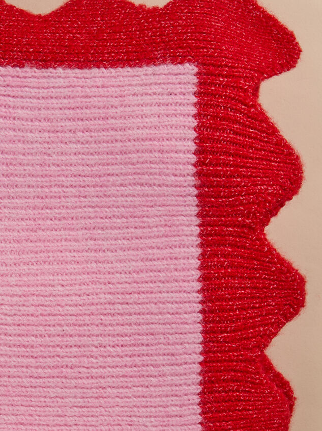 Alice Scalloped Scarf Detail 3 - TULLABEE