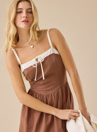 Laine Midi Dress Detail 2 - TULLABEE