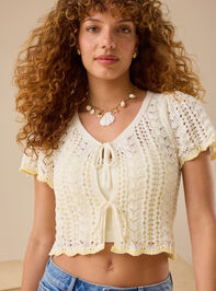 Posy Tie Front Top - TULLABEE