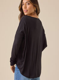 Christina Wrap Front Blouse Detail 5 - TULLABEE