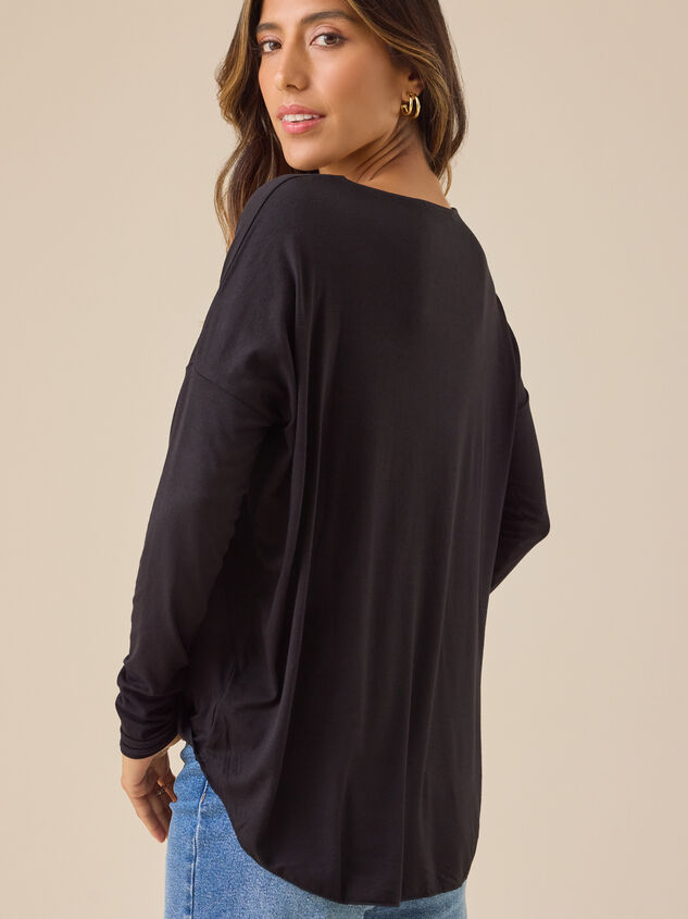 Christina Wrap Front Blouse Detail 5 - TULLABEE