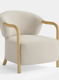 Miley Wood & Upholstered Chair Detail 3 - TULLABEE