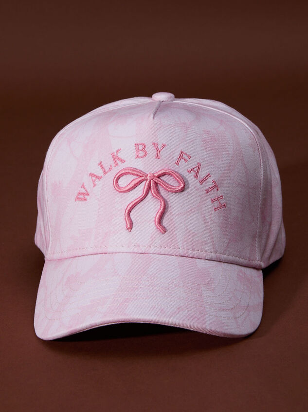 Walk By Faith Pink Camo Trucker Hat - TULLABEE