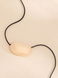 Organic Gold Cord Bean Choker - TULLABEE