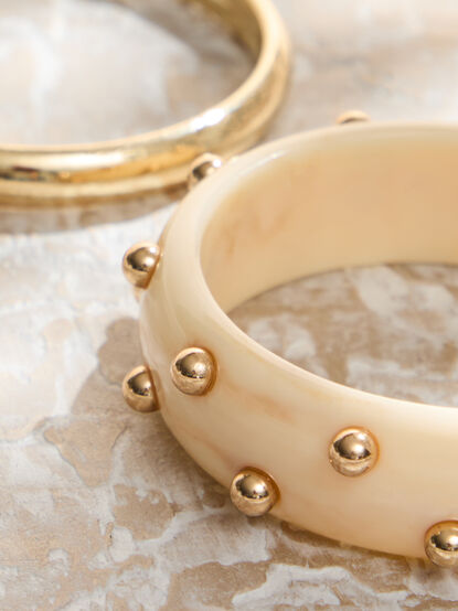 Taylor Resin Stud Bracelet - TULLABEE