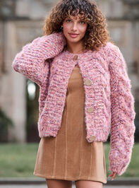 Poppie Chunky Knit Cardigan - TULLABEE