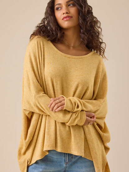 Tracie Waffle Knit Tunic - TULLABEE