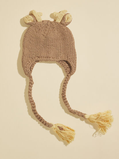 Deer Tassel Beanie - TULLABEE