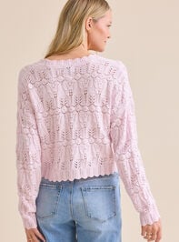 Carrie Pointelle Top Detail 5 - TULLABEE