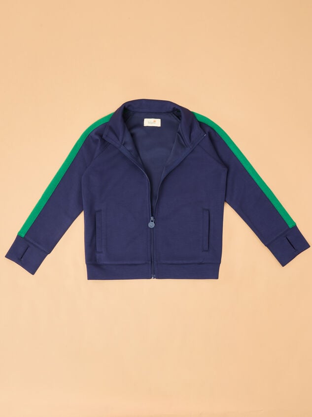 Stokes Stripe Jacket Detail 2 - TULLABEE