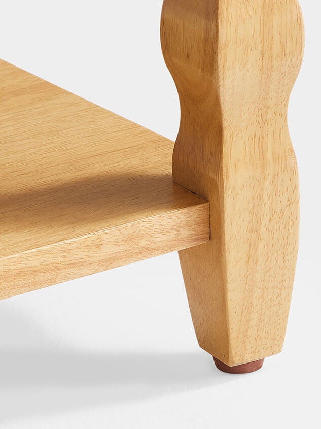 Hudson Upholstered & Wood Storage Bench Detail 5 - TULLABEE