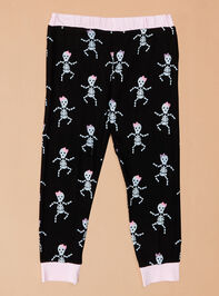 Skelly Glow in the Dark Pajamas by Mudpie Detail 4 - TULLABEE