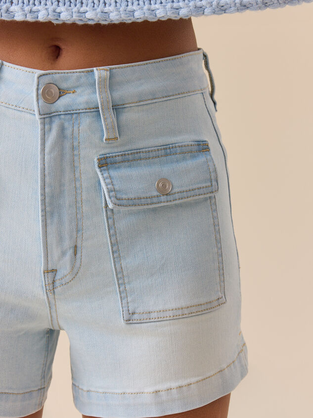 Ray Sailor Pocket Jean Short Detail 2 - TULLABEE