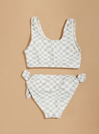 Sayla Checkered Bikini by Rylee + Cru Detail 2 - TULLABEE