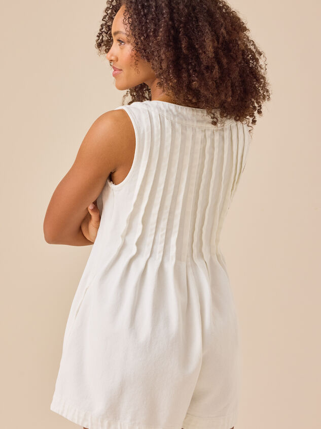 Evie Denim Romper Detail 4 - TULLABEE
