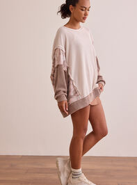 Free Feeling Rib Pullover Detail 3 - TULLABEE