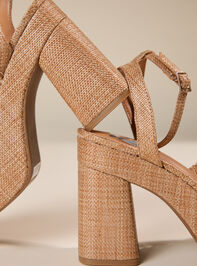 Whisora Rattan Crossover Wedge Detail 4 - TULLABEE